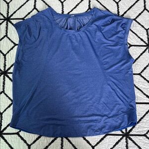 lululemon athletica Short Sleeve Top in Vibrant Blue